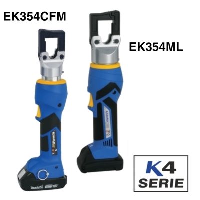 Two Klauke Crimping Tools: the EK354CFM and the EK354ML with a box that says 