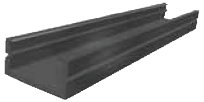 Legend Rail Adh 15x430mm Black (25pcs)