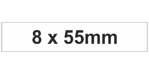 MG-TAR Label 8x55mm White (1200pcs)