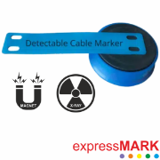 Metal Detectable Tie-on Cable Markers