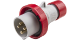 IP67 Plug 16A 3P+E 415V Red