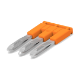 Screwless Jumper Bar 3P Orange JB5-3