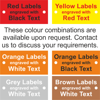 Additonal Colour Combinations