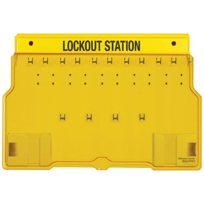 Padlock Station c/w Cover up to 10 locks