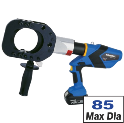 Klauke Battery Cutting Tool Max 85mm Dia