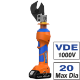 Klauke VDE-Battery Cutting Tool Max 20mm