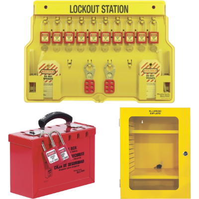 Lockout Stations, Boxes and Cabinets