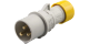 IP44 Plug 16A 2P+E 110V Yellow