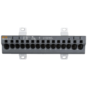 DBLK76-15 Push-in D-Block 76A 15-Way