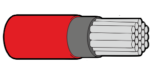 Type 44A Primary Wire 16AWG Red