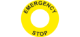 E/Stop SAV 60mm (30mm Hole) Yellow