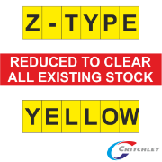 Critchley Z-Type Yellow Markers
