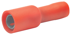 PVC Insulated Socket 22mm Red