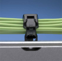 Panduit Push Button Cable Tie Mount Application