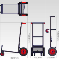 Cableguard Trolley Dimensions