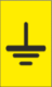 K-Type Marker Symbol " EARTH " Yellow