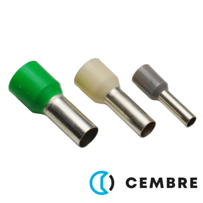 Cembre PKC German Colour Coded Bootlace Ferrules End Sleeves