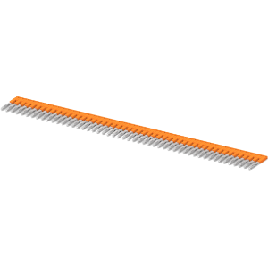 Screwless Jumper Bar 50P Orange JB5-50