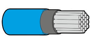Type 44A Primary Wire 14AWG Blue