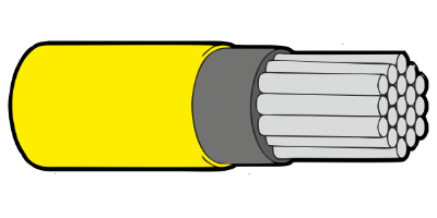 Type 44A Primary Wire 22AWG Yellow