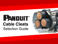 Panduit Cable Cleats Selection Guide