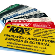 Engraved LaserMax Labels