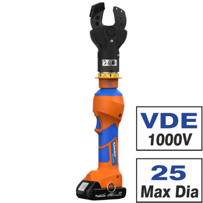 Klauke VDE-Battery Cutting Tool Max 25mm