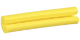 Fibre Label Sleeve 2mm Simplex Yellow