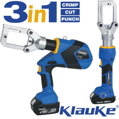Klauke Battery Operated 3in1 Universal Tools