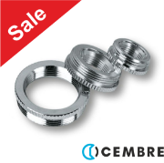 Cembre Brass Nickel Plated Thread Reducers