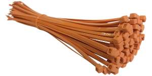 Cable Tie Nylon 300x4.8mm Orange