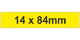 MG-TAR Label 14x84mm Yellow (300pcs)