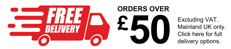 Free UK Delivery on orders over £50