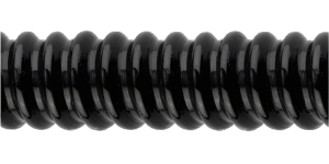 16mm Spiral Conduit PVC Black 30m