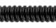 25mm Spiral Conduit PVC Black 30m